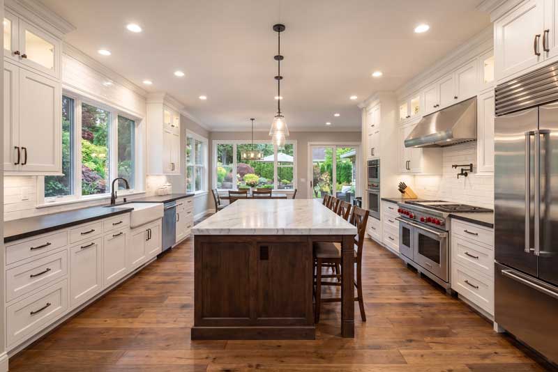 Kitchen1_web Modern kitchen photographed for a real estate listing